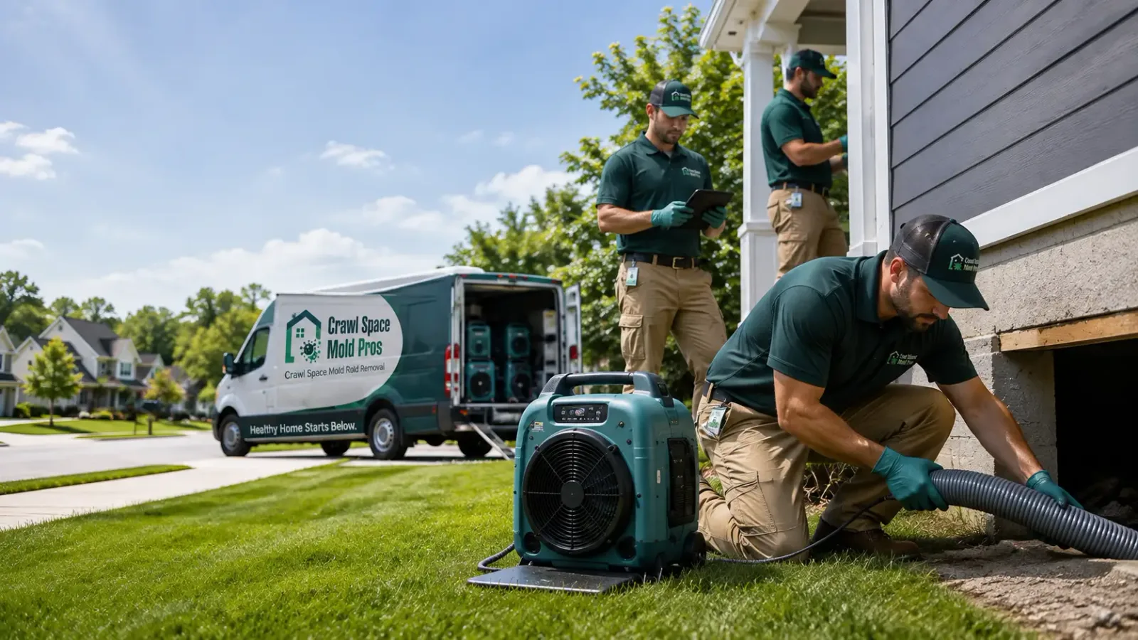 Crawl Space Mold Removal in Force, PA